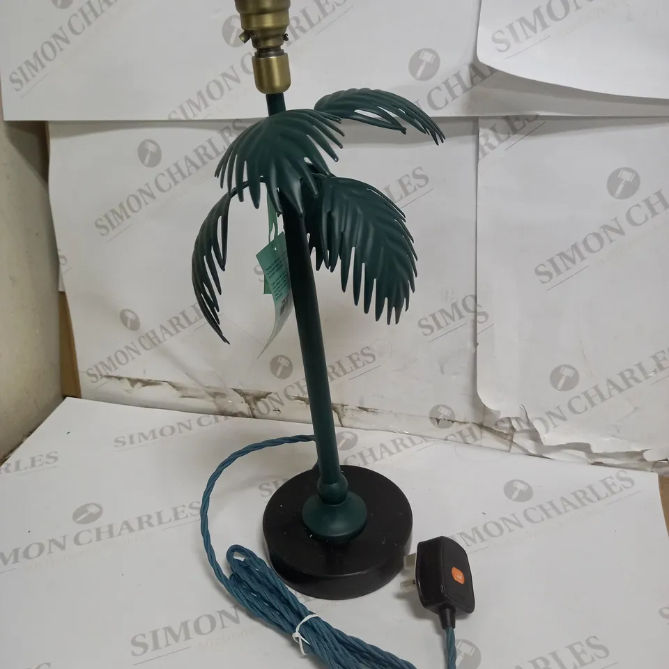 JOHN LEWIS PALM LAMP BASE