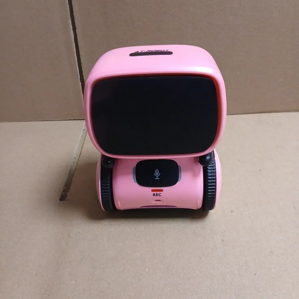 SMART ROBOT TOY VOICE CONTROLLED PINK BOXED