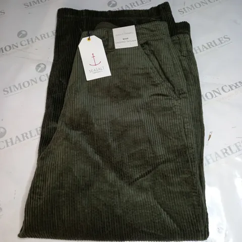 SEASALT CORNWALL WIDE CROPPED ASPHODEL TROUSERS SIZE 14