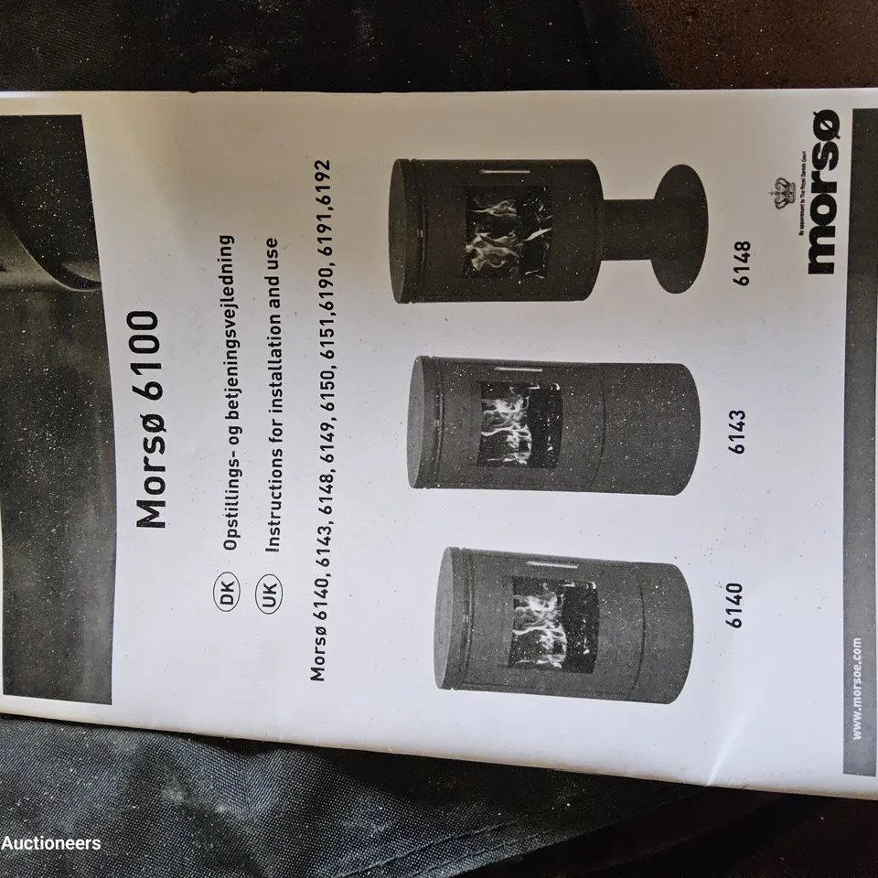 MORSO 6148 FREESTANDING WOOD BURNING STOVE