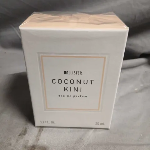 BOXED AND SEALED HOLLISTER COCONUT KINI EAU DE PARFUM 50ML