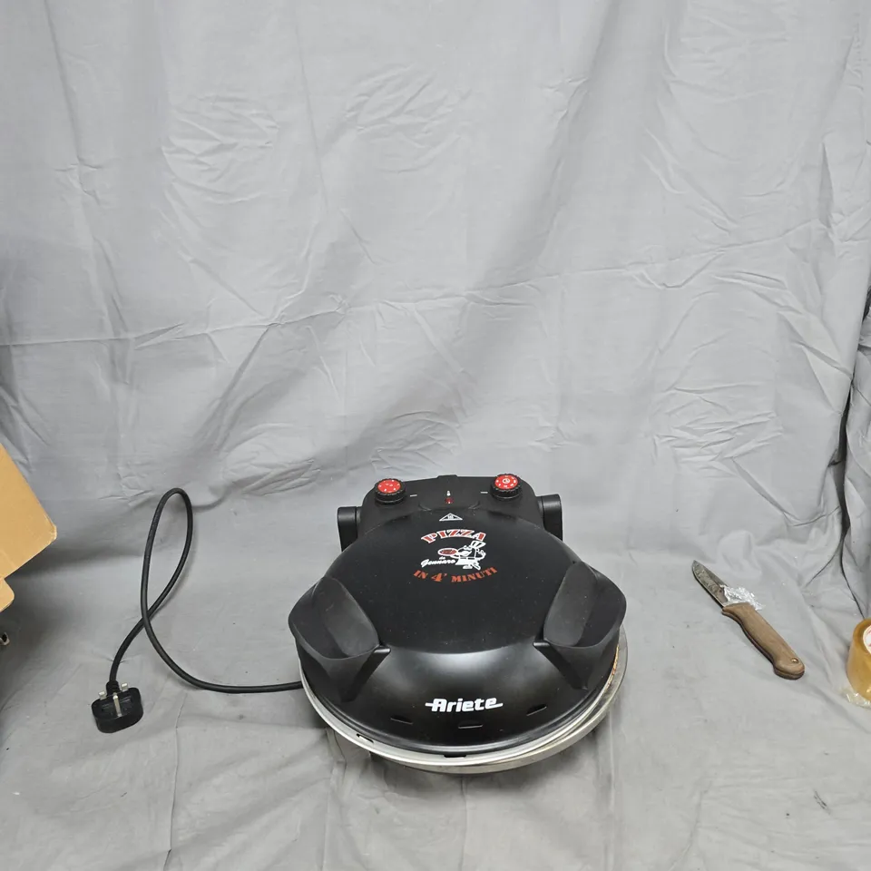 ARIETE ELECTRIC PIZZA OVEN – BLACK, BOXED