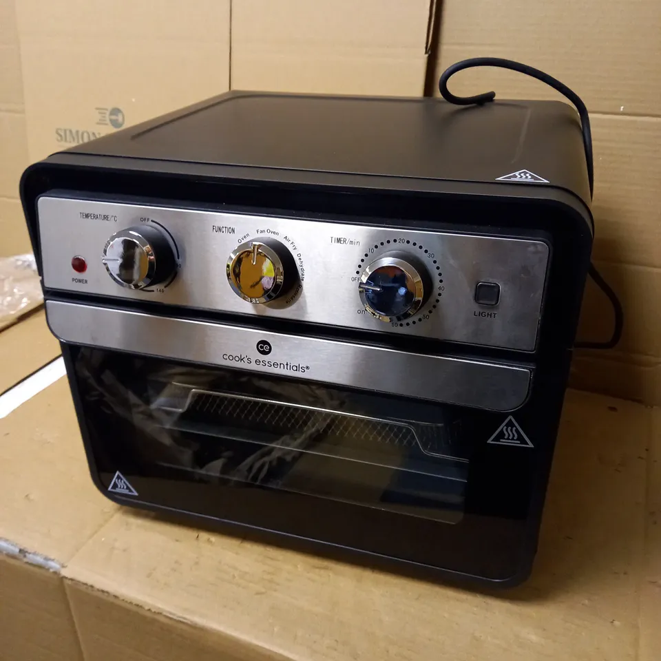COOK'S ESSENTIALS MULTI-OVEN BLACK