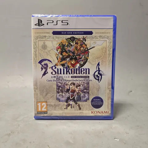 SEALED PLAYSTATION 5 SUIKODEN DAY ONE EDITION