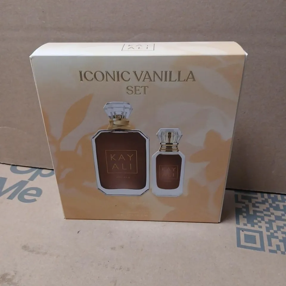 BOXED KAY ALI ICONIC VANILLA SET SET OF TWO EAU DE PARFUM 50ML AND 10ML
