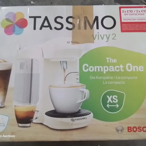 BOXED BOSCH TASSIMO VIVY2 POD COFFEE MACHINE