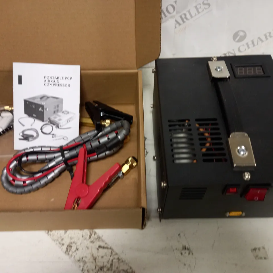 PORTABLE PCP AIR GUN COMPRESSOR
