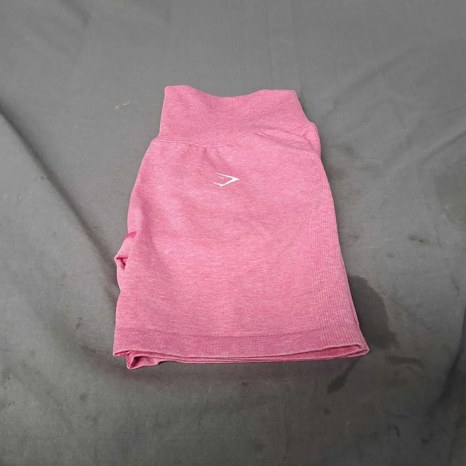 GYMSHARK LIFT CONTOUR SEAMLESS SHORTS SIZE M