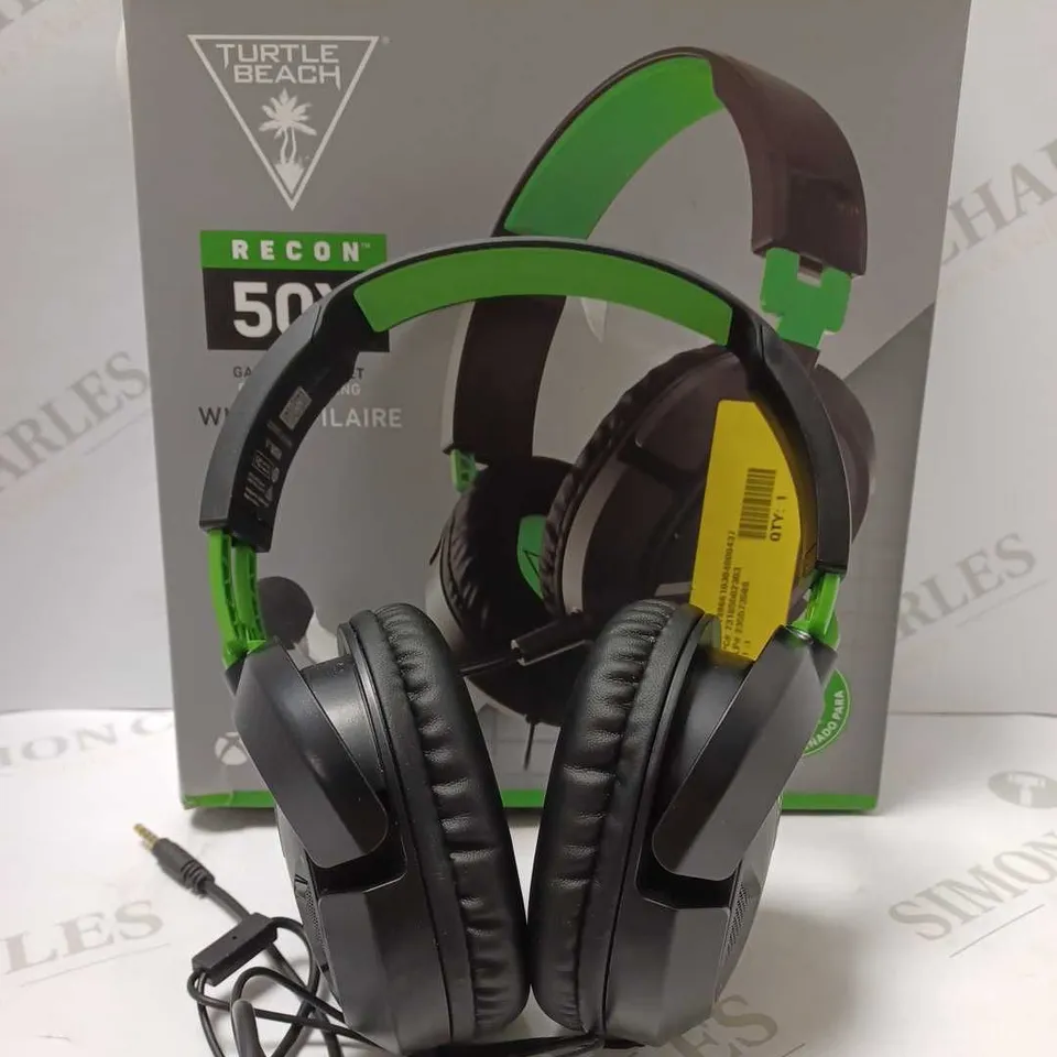 TURTLE BEACH RECON 50 XBOX GAMING HEADSET