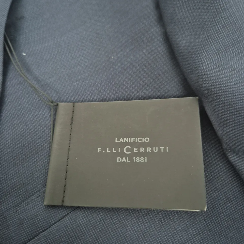 LANIFICIO F.LLI CERRUTI PRESTIGE NAVY BLAZER – SIZE 46R (MOSS BROS TAG)