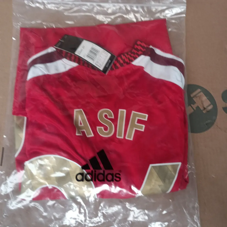 BAGGED ADIDAS ARSENAL HOME JERSEY SIZE LARGE