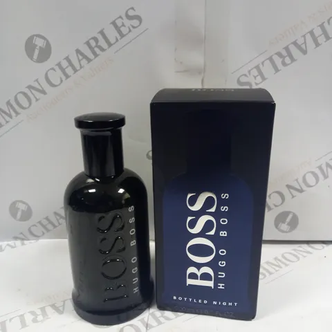 BOXED HOGO BOSS BOTTLED NIGHT 200ML AFTERSHAVE
