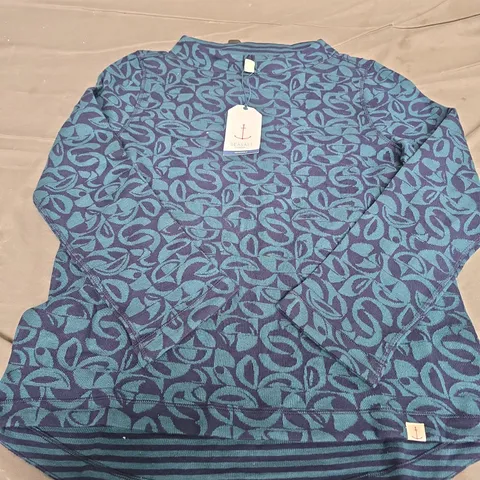 SEASALT CORNWALL SHORE SIGHTING TOP - SIZE 12