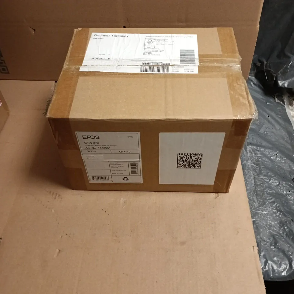 BOX OF APPROXIMATELY 8 EPOS GTW 270 GAMING EARPHONES - COLLECTION ONLY