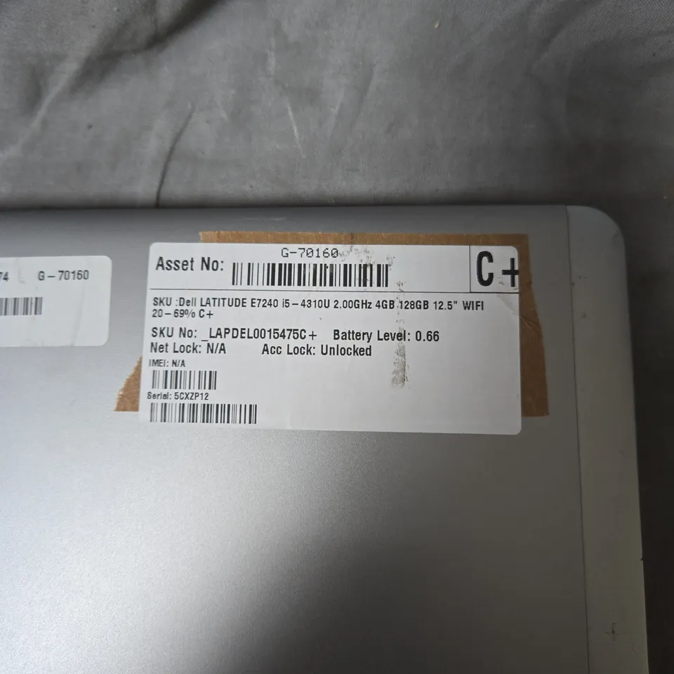 Dell Latitude E7240 Laptop – 12.5-inch, i5-4310U, 4GB RAM, 128GB SSD, WiFi