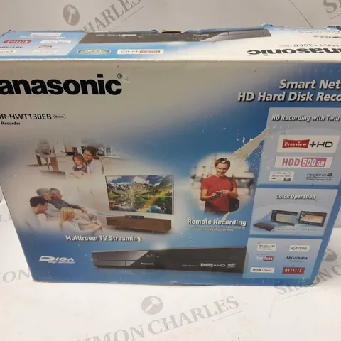 BOXED PANASONIC DMR-HWT130EB HDD RECORDER