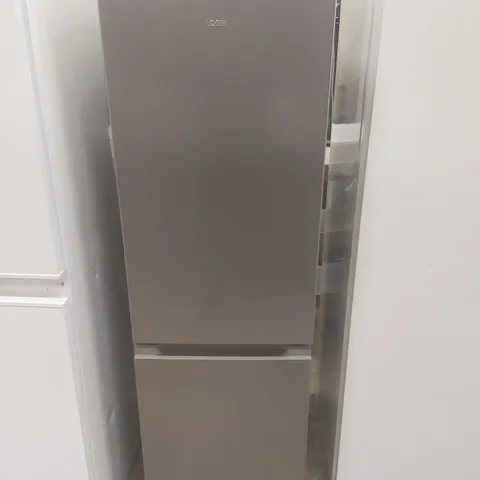 LOGIK LFC50S23 60/40 FRIDGE FREEZER - SILVER