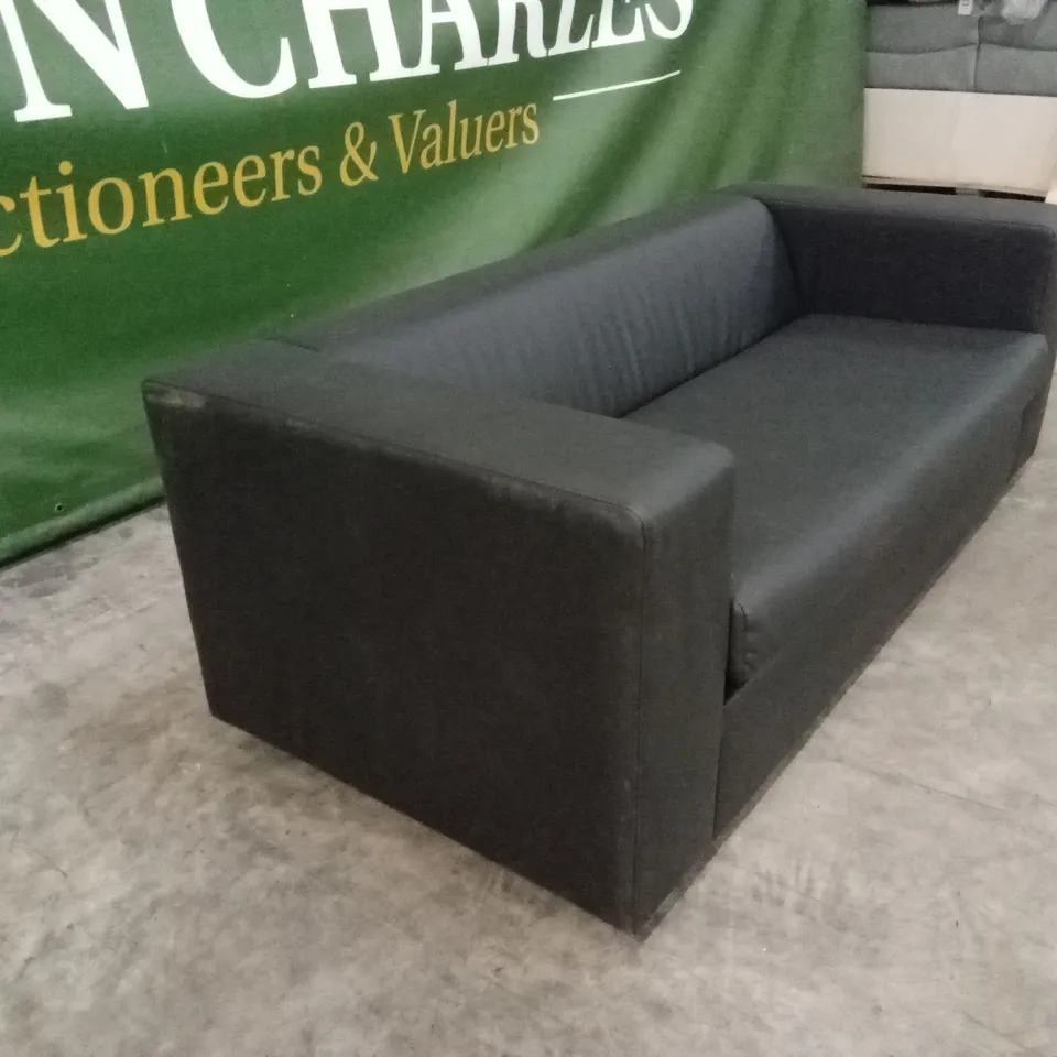 CLARKE FAUX LEATHER SOFA BED RRP £820