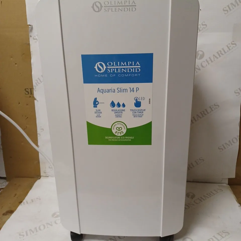 OLIMPIA SPLENDID 01994 AQUARIA SLIM DEHUMIDIFIER
