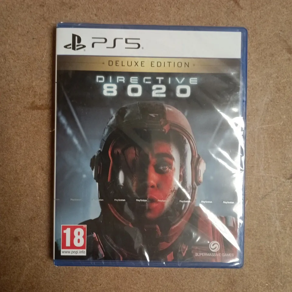 SEALED DIRECTIVE 8020 DELUXE EDITION PLAYSTATION 5 VIDEO GAME