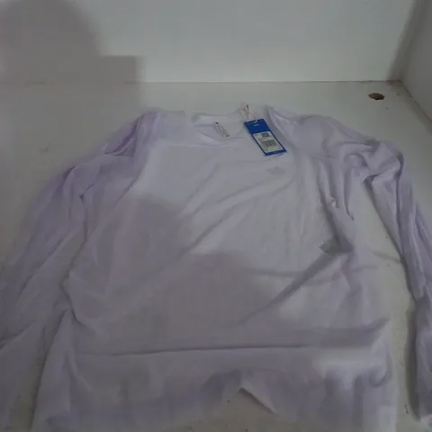 ADIDAS LONG SLEEVE SHIRT β WHITE β UK L