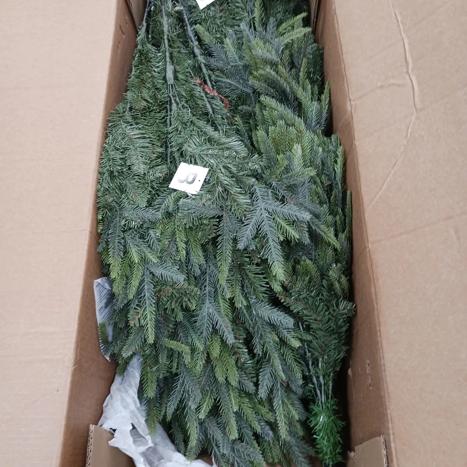 BOXED 7FT SHERWOOD REAL LOOK FULL TREE - COLLECTION ONLY 