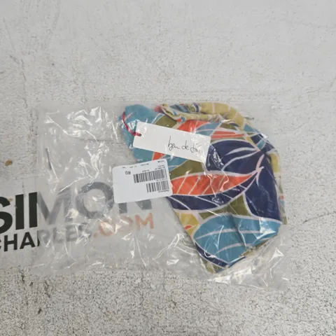 BAGGED BEN DI LISI PRINT SCARF MULTI COLOUR ONE SIZE