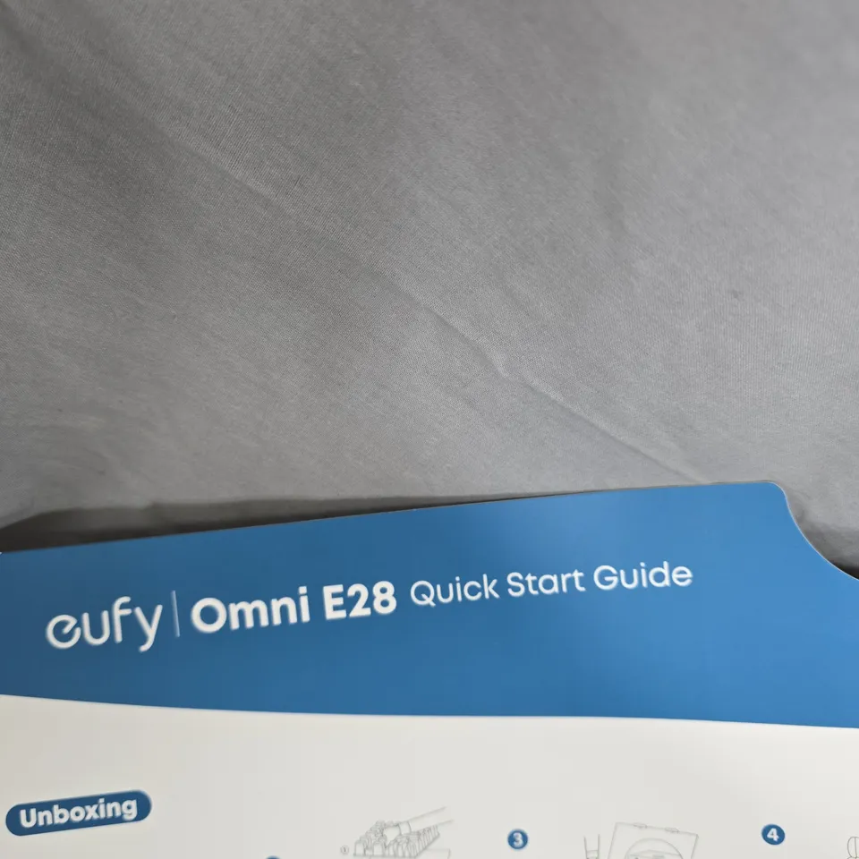 EUFY OMNI E28 ROBOT VACUUM CLEANER WITH DOCK