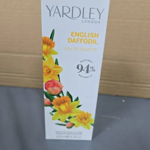 YARDLEY LONDON ENGLISH DAFFODIL EAU DE TOILETTE 125ML – BOXED