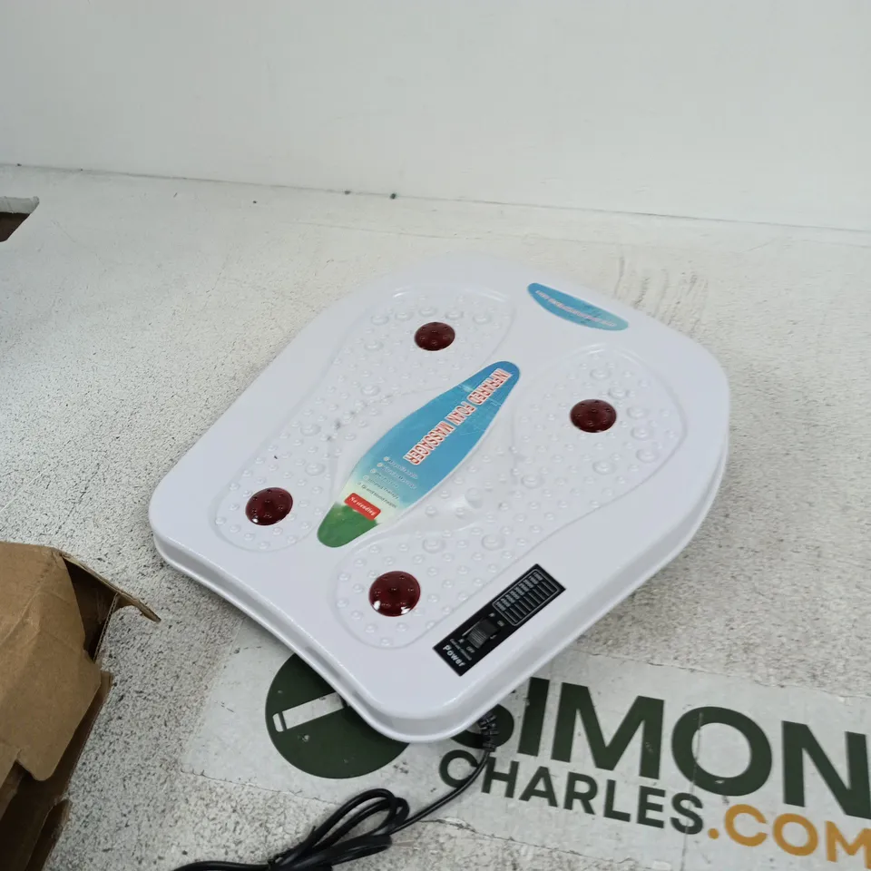 INFRARED FOAM MASSAGER – WHITE FOOT MASSAGER WITH INFRARED THERAPY
