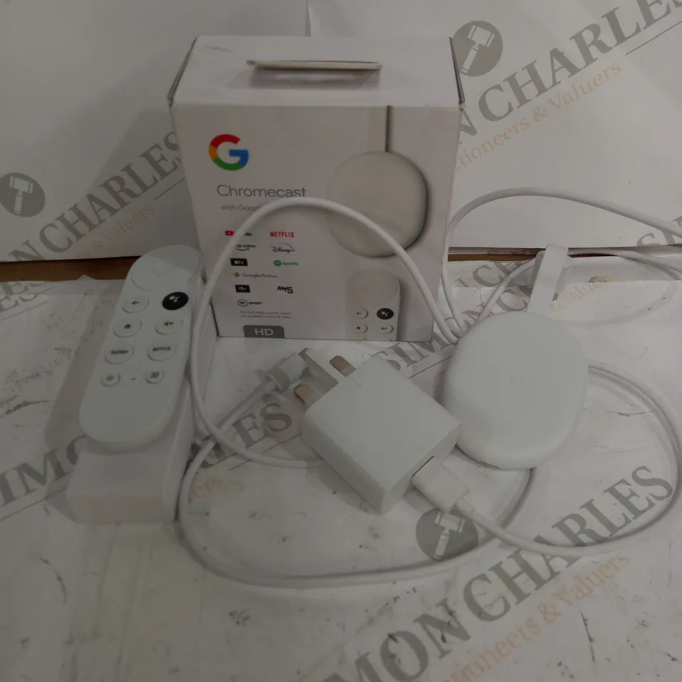 GOOGLE CHROMECAST DEVICE FOR TV - WHITE