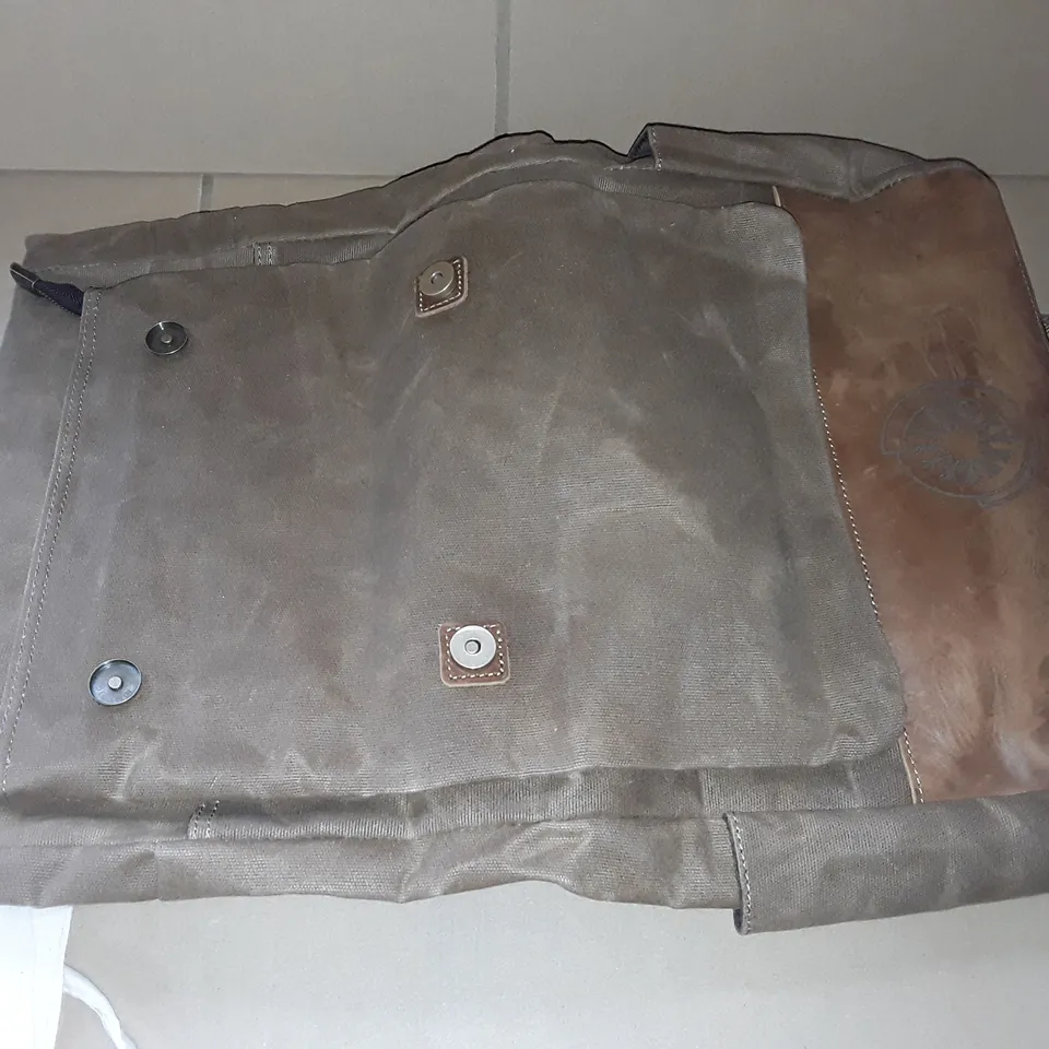 KOVERED BROWN CANVAS LOOK BACKPACK