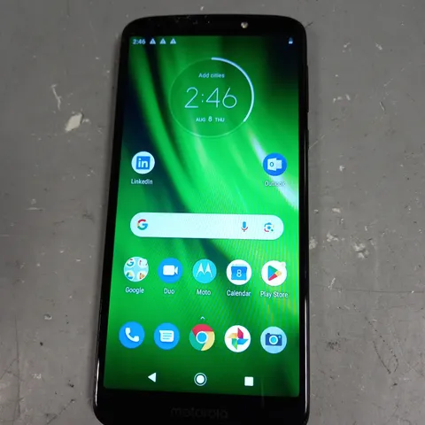MOTOROLA G6 PLAY SMARTPHONE IN MIDNIGHT BLUE