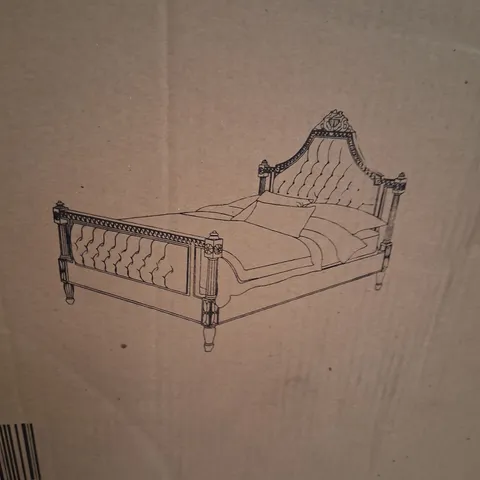 BRAND NEW BOXED HOMESDIRECT 365 KINGSIZE BEDFRAME(4 BOXES)