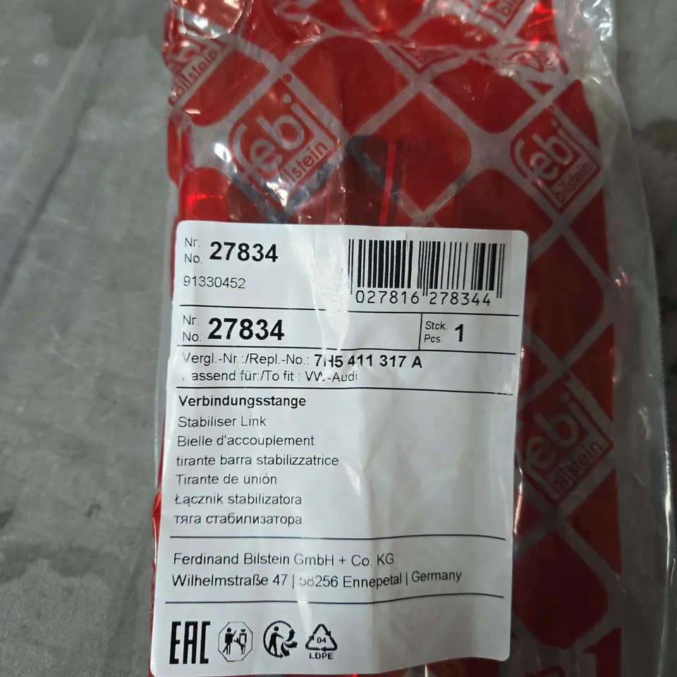 FEBI BILSTEIN STABILISER LINK – PART NO. 27834