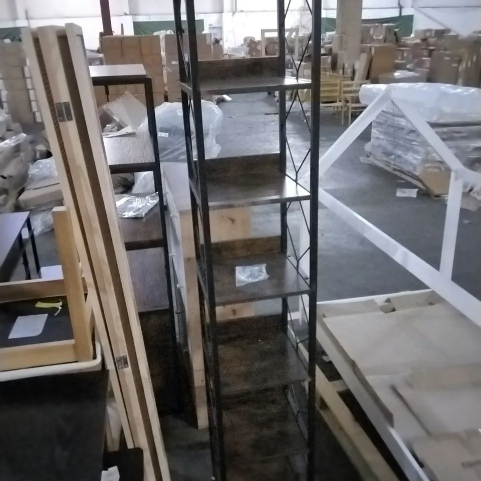 WISSEM BOOKCASE 200.66CM H × 68.58CM W × 33CM D