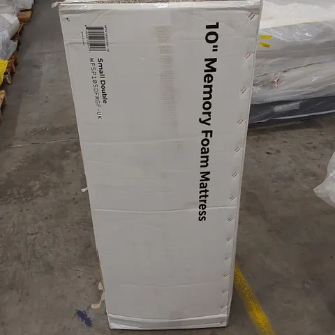 BOXED 10" MEMORY FOAM 4FT SMALL DOUBLE MATTRESS