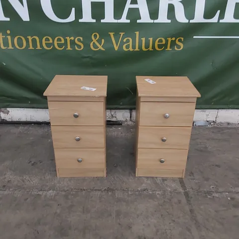 SET OF 2 BEDSIDE TABLES