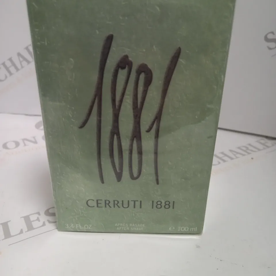 BOXED AND SEALED 1881 CERRUTI 1881 AFTER SHAVE 100ML