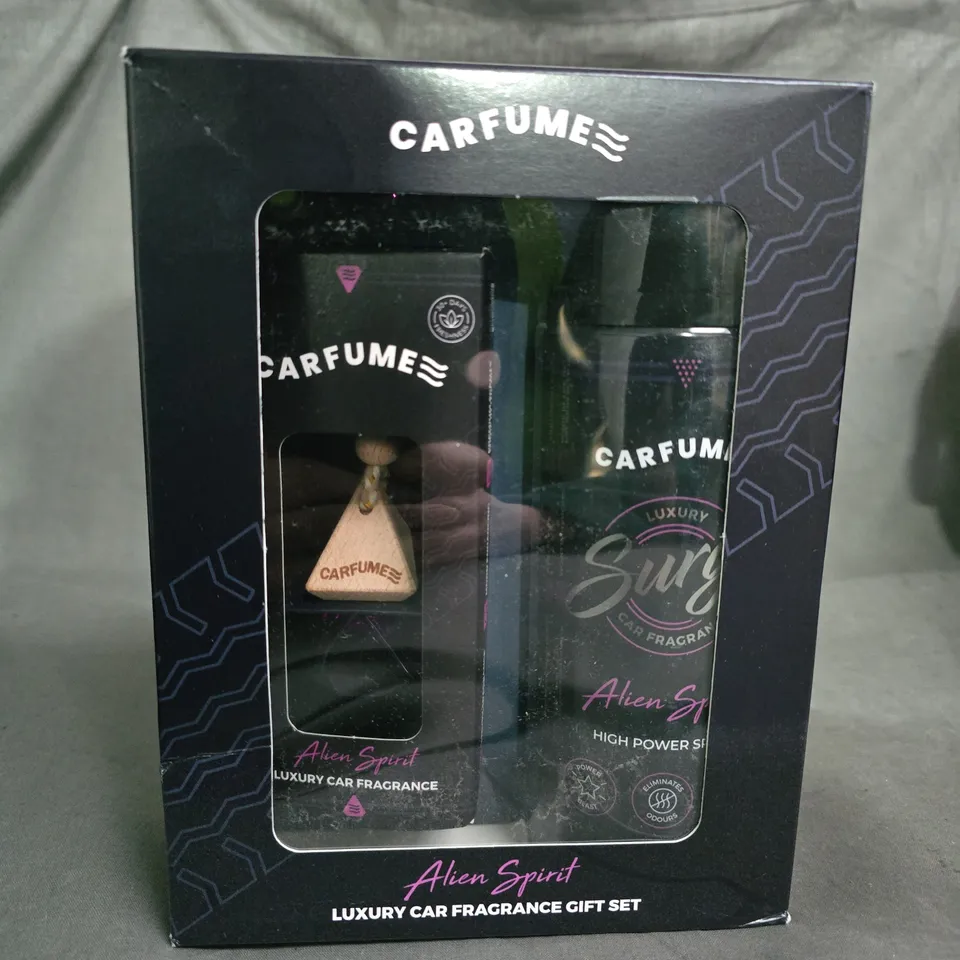 Carfume Alien Spirit Luxury Car Fragrance Gift Set