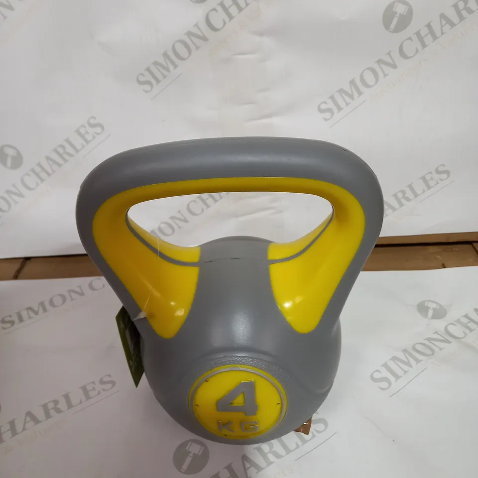 UF EQUIPMENT 4KG VINYL KETTLE BELL 