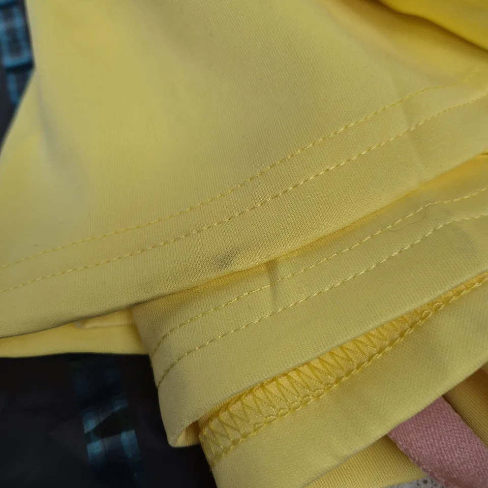 AX PARIS YELLOW DRESS, WOMEN’S, UK SIZE 14