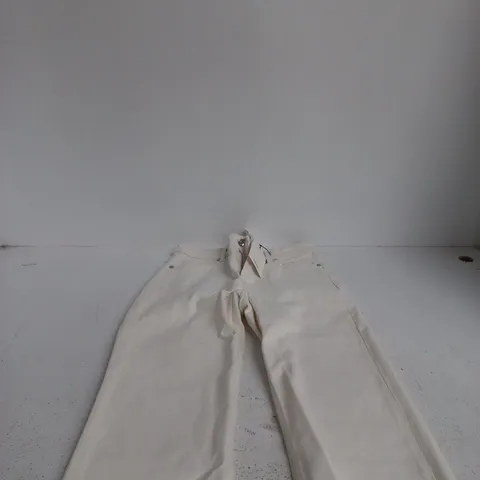 MNG BY MANGO WOMAN TROUSERS, REJANO 328 SIENA, UK 10 (EU 38) – WHITE