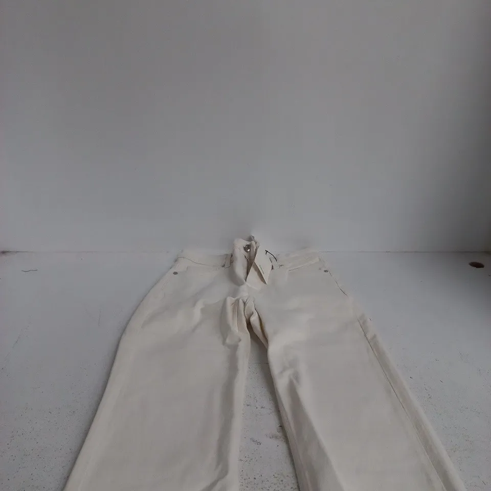MNG BY MANGO WOMAN TROUSERS, REJANO 328 SIENA, UK 10 (EU 38) – WHITE