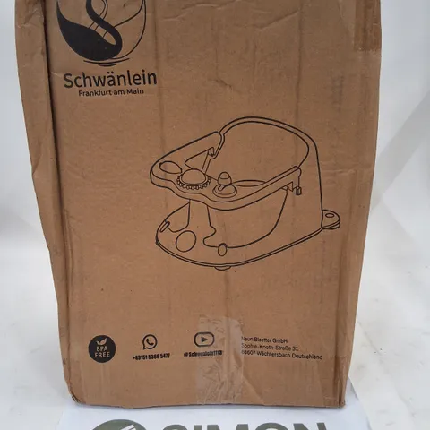 BOXED BABY BATH SEAT WITH THERMOMETER