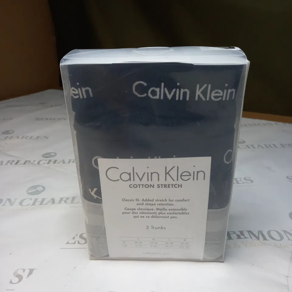 BOXED CALVIN KLEIN BOXER BRIEFS SIZE XL