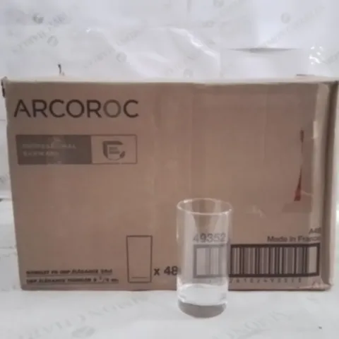 BOXED ARCOROC GOBLET TUMBLERS APPROXIMATELY 48