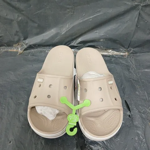PAIR OF CROC BAYABAND SLIDES - UK SIZE 7