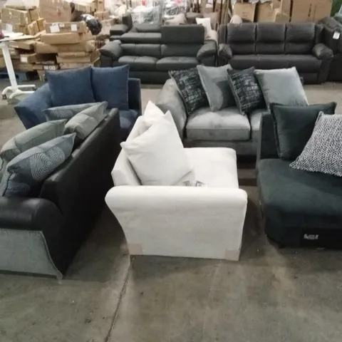 5 x DESIGNER SOFA PARTS AND PIECES // INCOMPLETE SETS