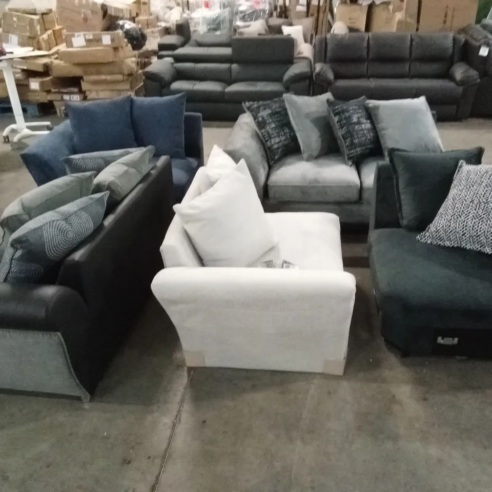 5 x DESIGNER SOFA PARTS AND PIECES // INCOMPLETE SETS